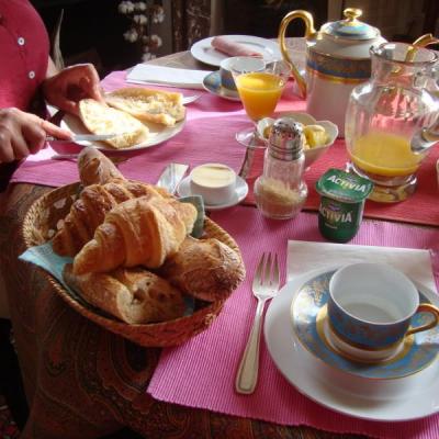 Juillet 2016 petit déj à la Linière à Honfleur