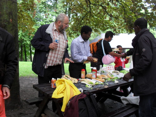 14 août 2010 à Wégimont avec les amis de LîDjibouti