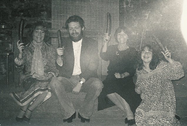 1980 avec Claire H., Arlette B. et Joëlle P.