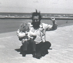 Avec Gaëlle en mai 1983
