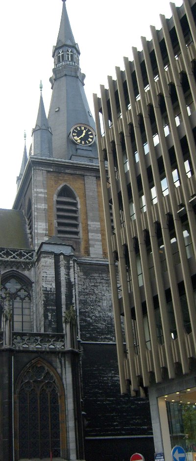 Cathédrale de Liège coin Tournant Saint Paul 2008