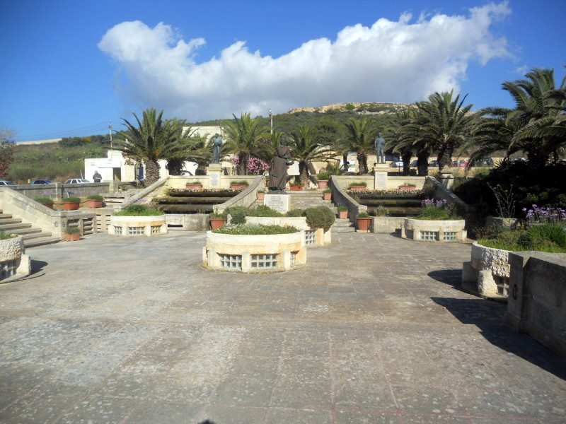 Gozo Jardin du sanctuaire de Ta'Pinu