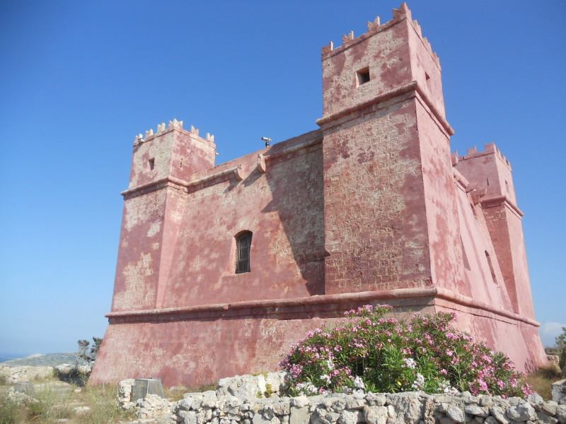 La Red Tower à Malte