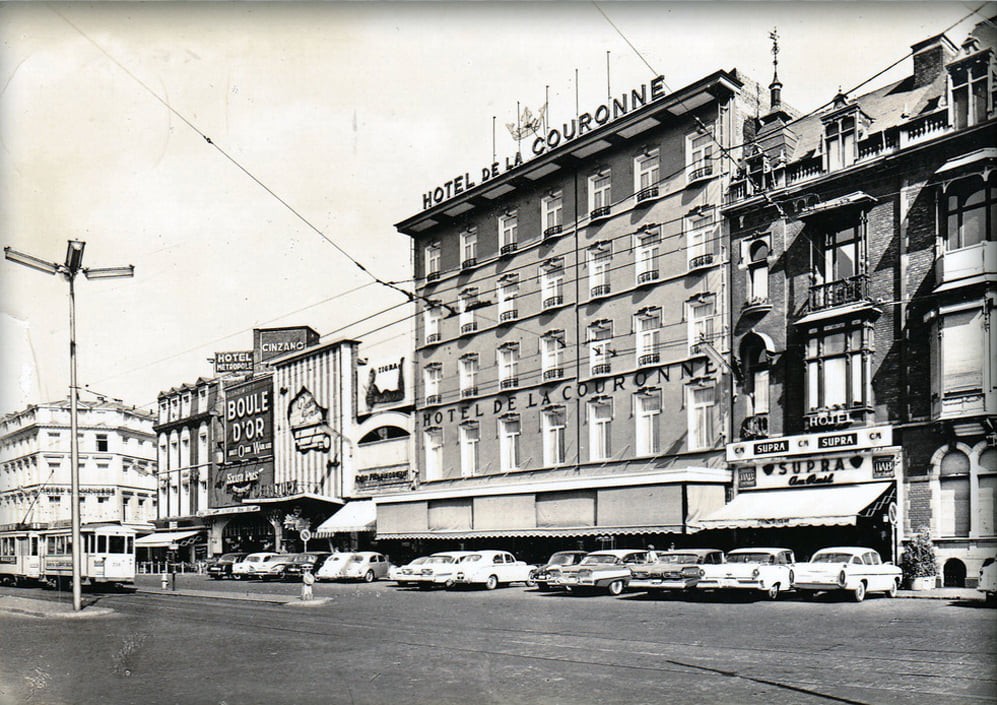 Liege 1960 place des guillemins