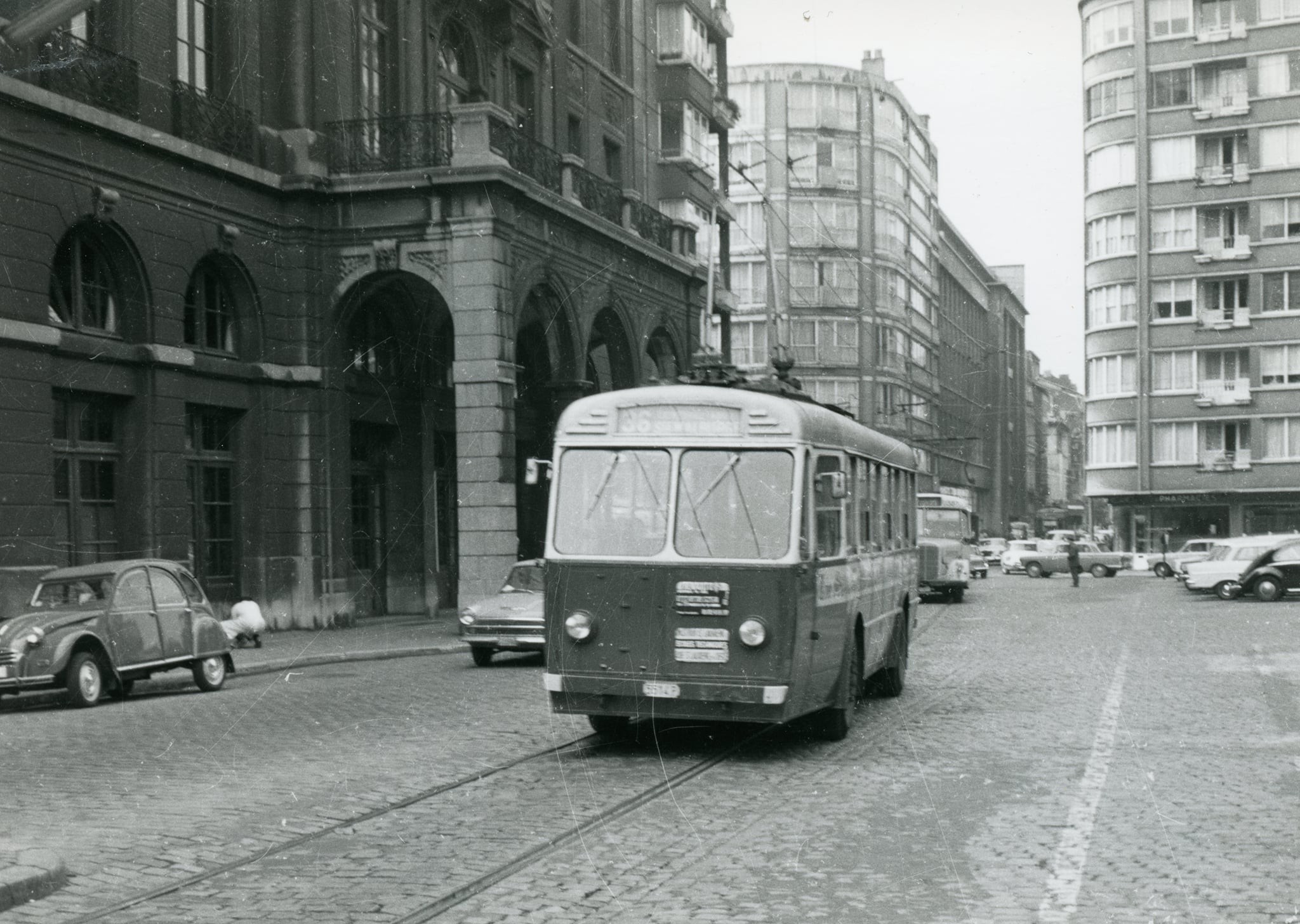 Liege 1960 place du xx aout