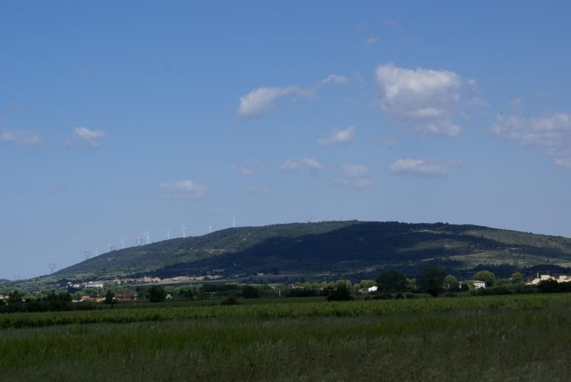 21 mai 2015 Montagne Noire vue de Homps