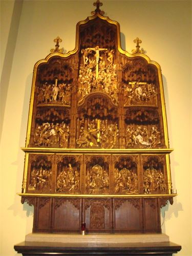 Retable à l'Eglise Saint Denis à Liège