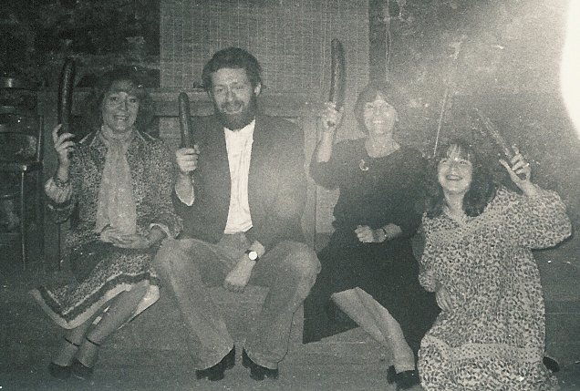 1980 avec Claire, Joëlle et Arlette in La Fable du Concombre du Sud