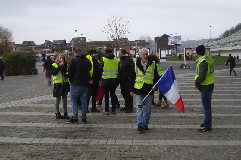 Arrivée desamis Français de Lille