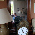 La pendule au miroir